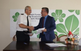 Podpisanie umowy na dofinansowanie zakupu lekkiego samochodu rozpoznawczo – ratowniczego dla Jednostki Ratowniczo- Gaśniczej PSP Nr 2 w Zielonej Górze