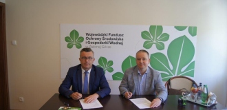 Podpisanie umowy o dofinansowanie dla Przedsiębiorstwa Usług Komunalnych USKOM Sp. z o.o.