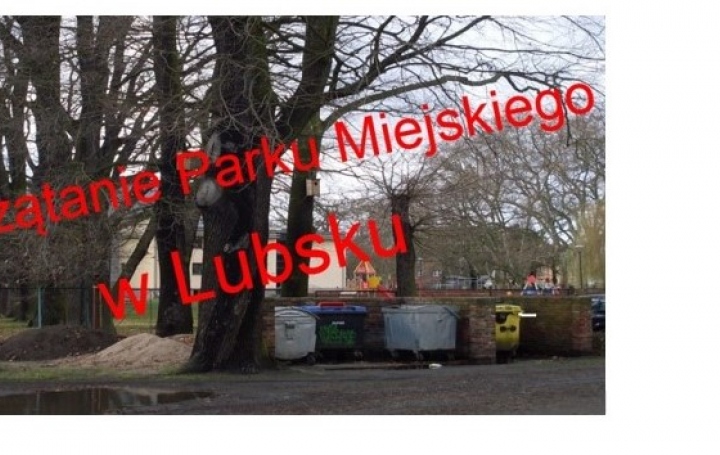 III Akcja Rewitalizacji Parku Miejskiego w Lubsku