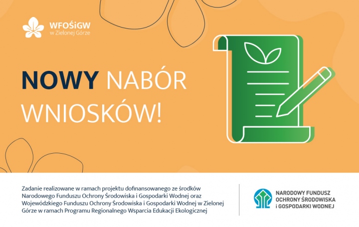 Ruszył nabór wniosków w ramach drugiej części Programu Regionalnego Wsparcia Edukacji Ekologicznej – Fundusz Ekologii